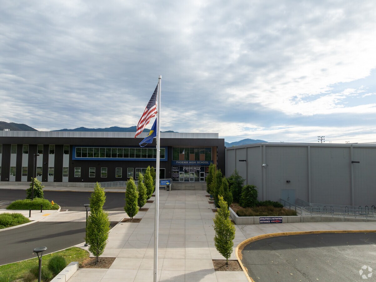 Exterior entrance photo of Phoenix High School